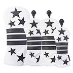 Starry Striped Head Cover Set