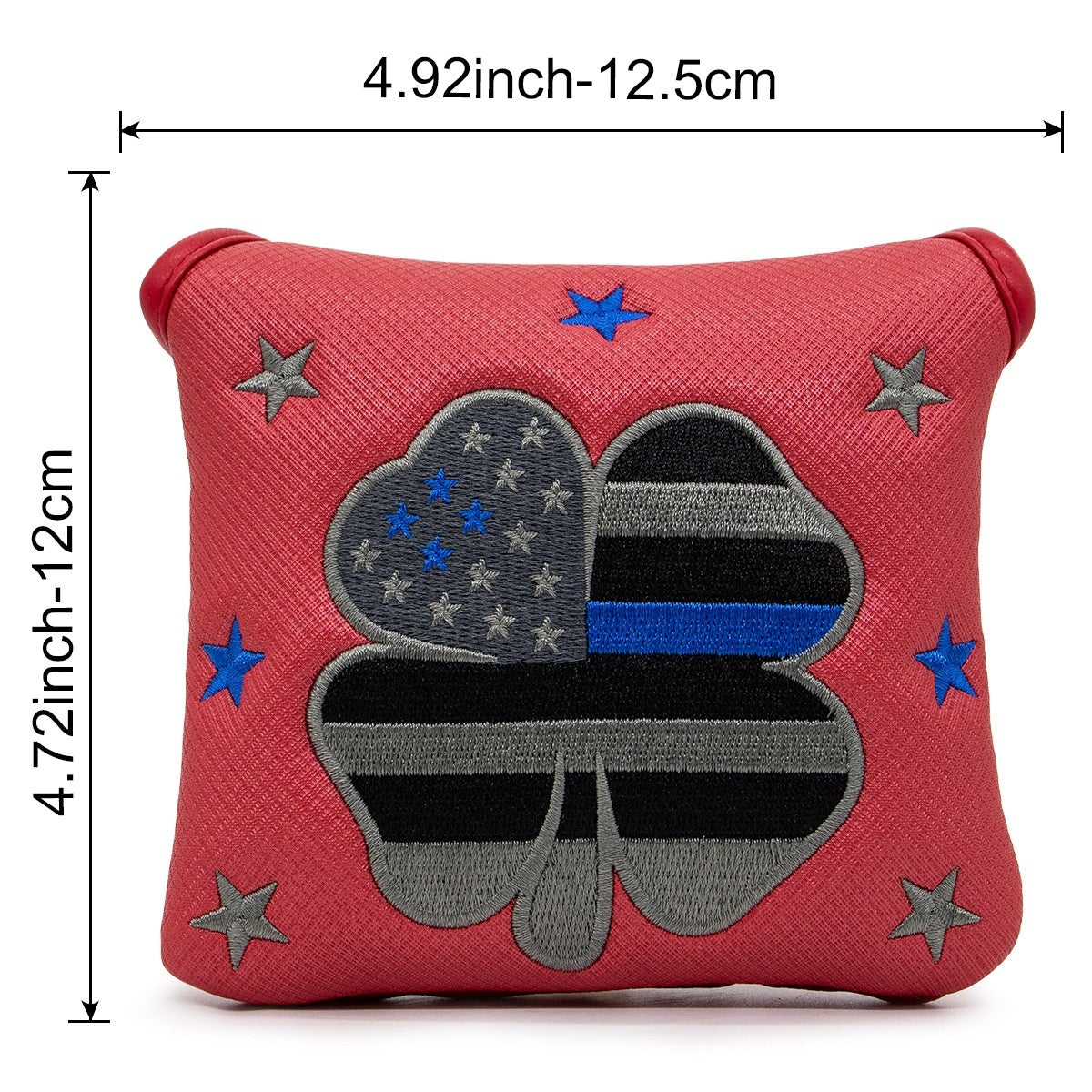 Mallet Putter Cover - Blue Line Clover