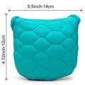 Mallet Putter Cover - Solid Colors (White, Teal, Orange)