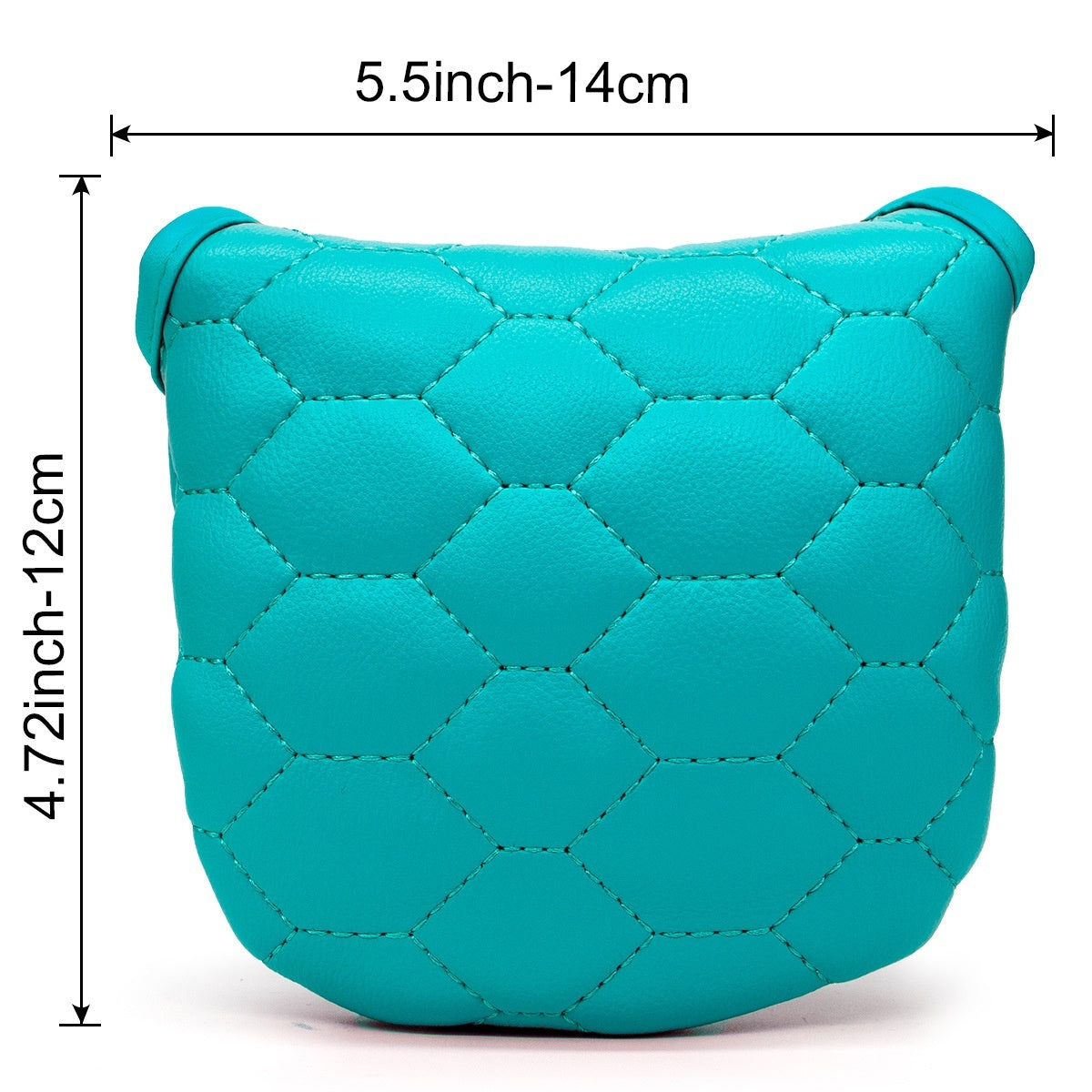 Mallet Putter Cover - Solid Colors (White, Teal, Orange)