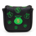 Mallet Putter Cover - Money Bags