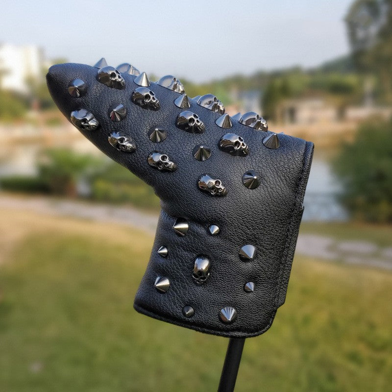 Spikes and Skulls Putter Head Cover