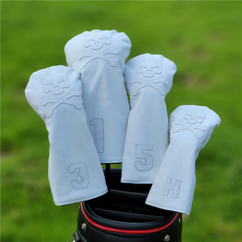 Skull Head Covers (Black, Red, White)