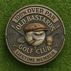 OLD BASTARDS GOLF CLUB Lifetime Member Ball Mark