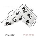 Skull & Cross Bones Putter Cover