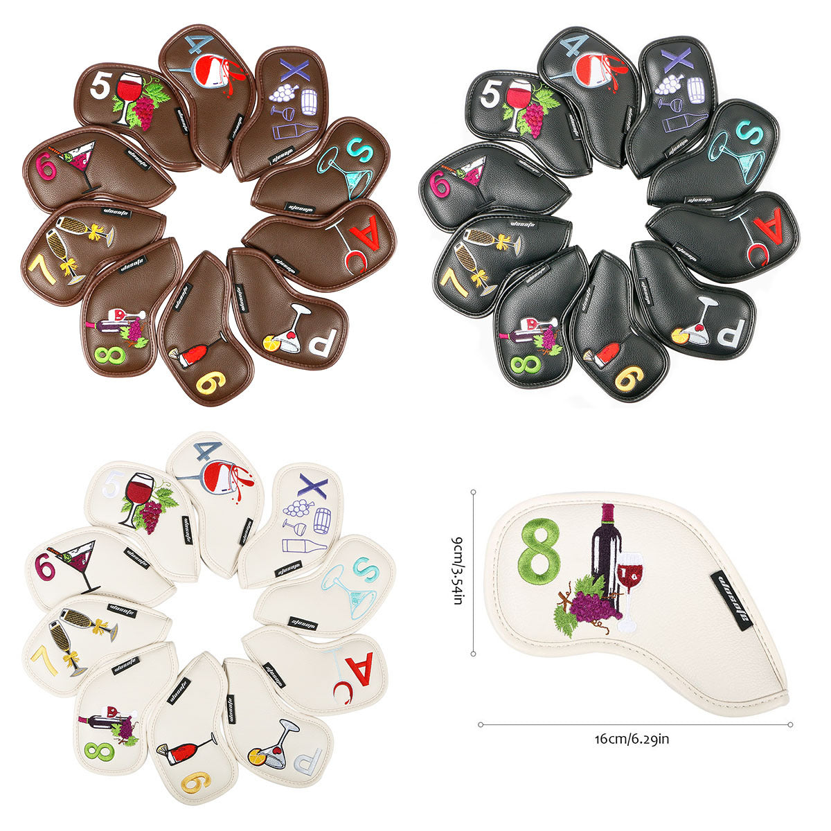 Iron Head Covers / Sleaves - Favorite Cocktail (SW - 4i)