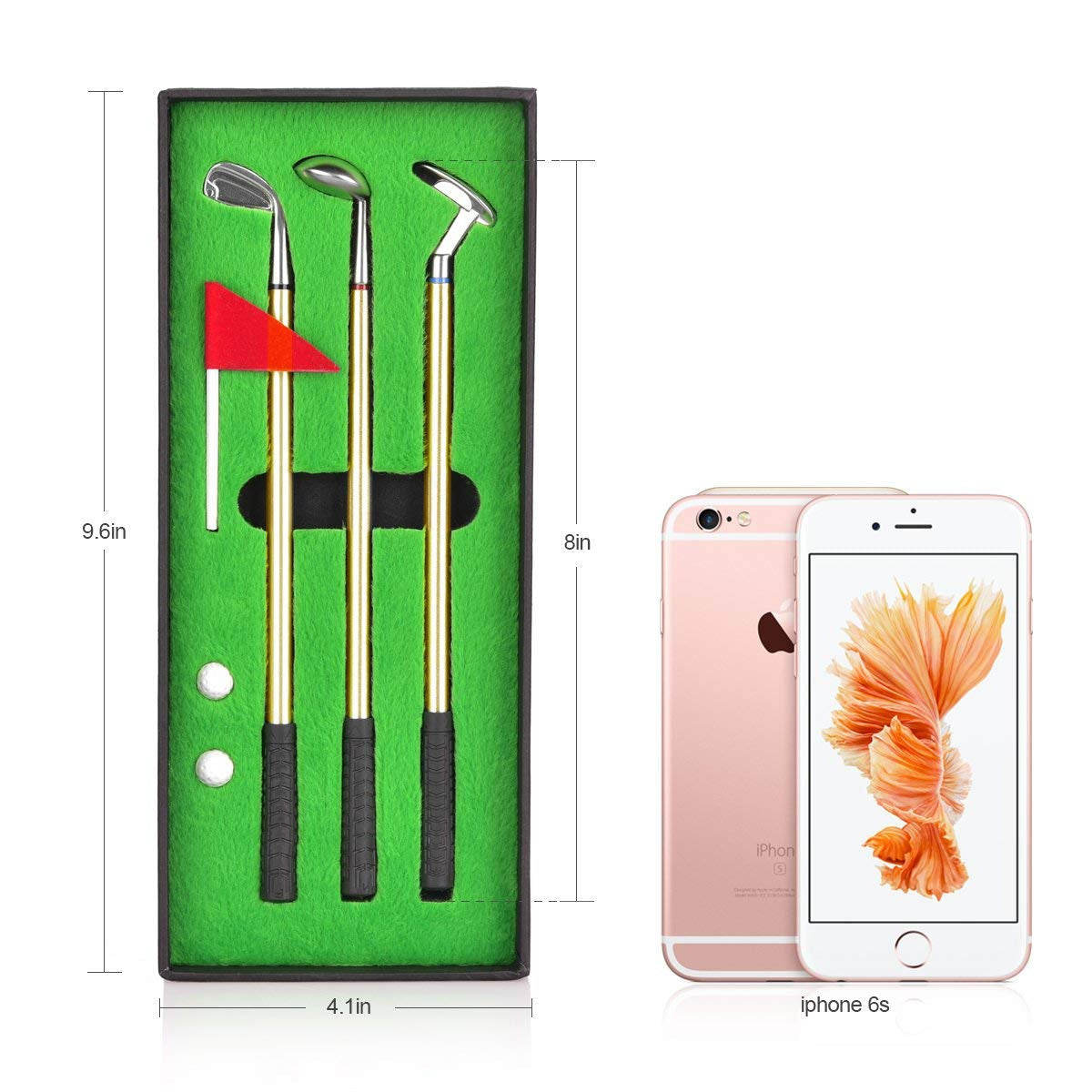 Desktop Mini Golf and Ballpoint Pen Set