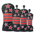 Starry Striped Head Cover Set