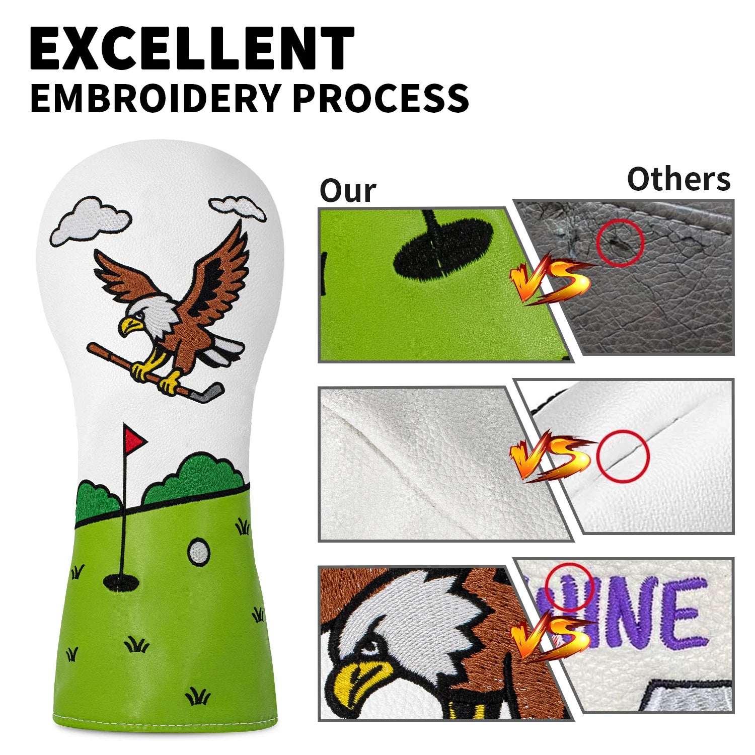 Fly Eagle Head Cover