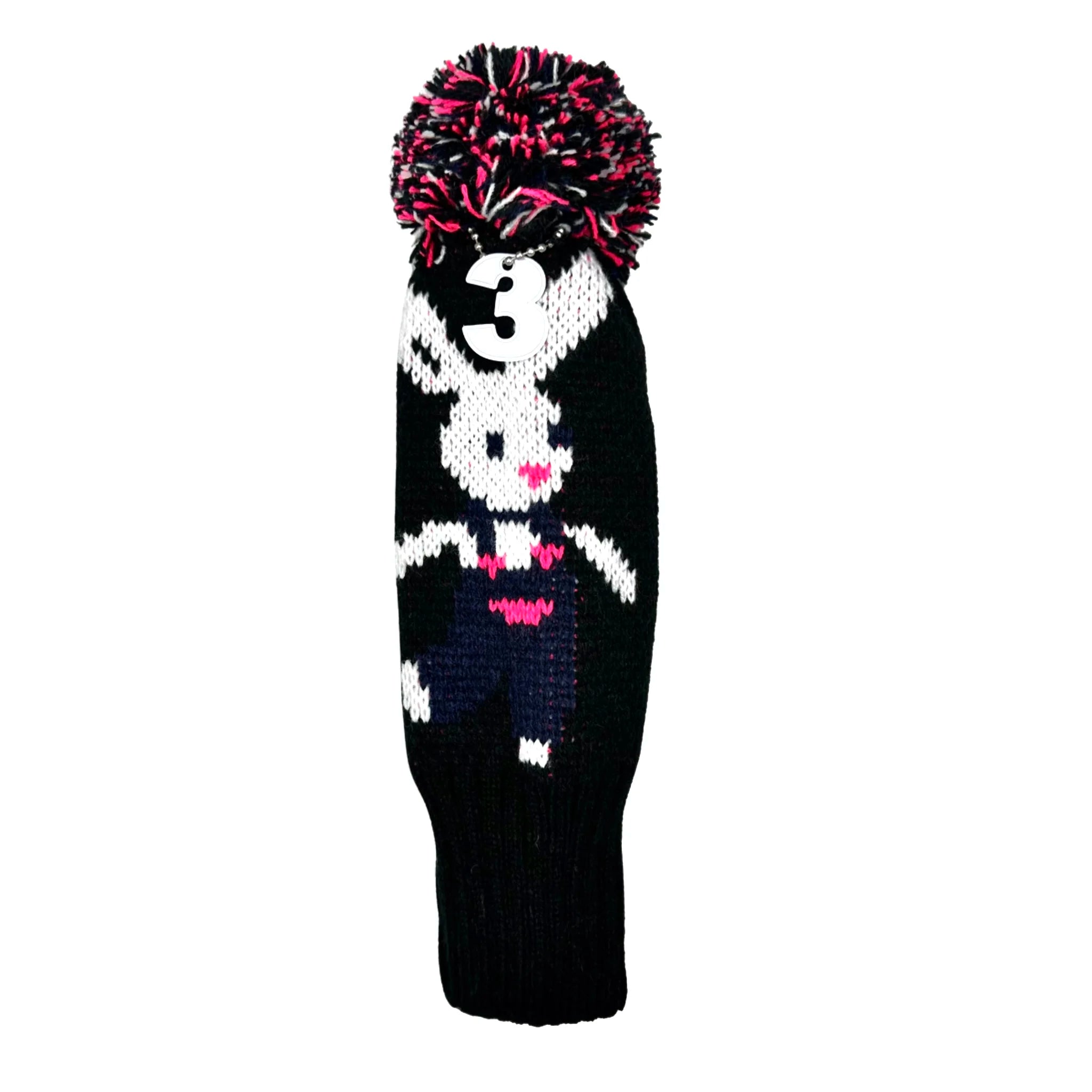 Knit Bunny Head Cover