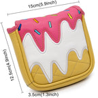 Ice Cream Cone Mallet Putter Cover