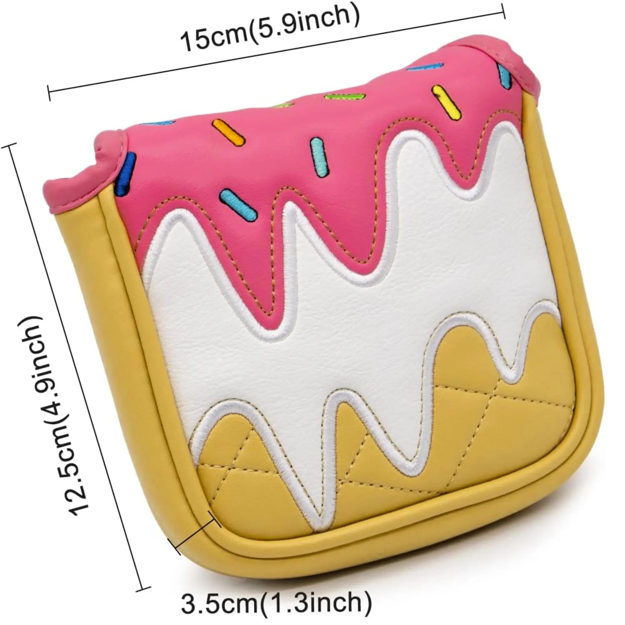 Ice Cream Cone Mallet Putter Cover