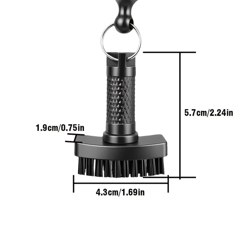 Golf Brush with Magnetic Clasp