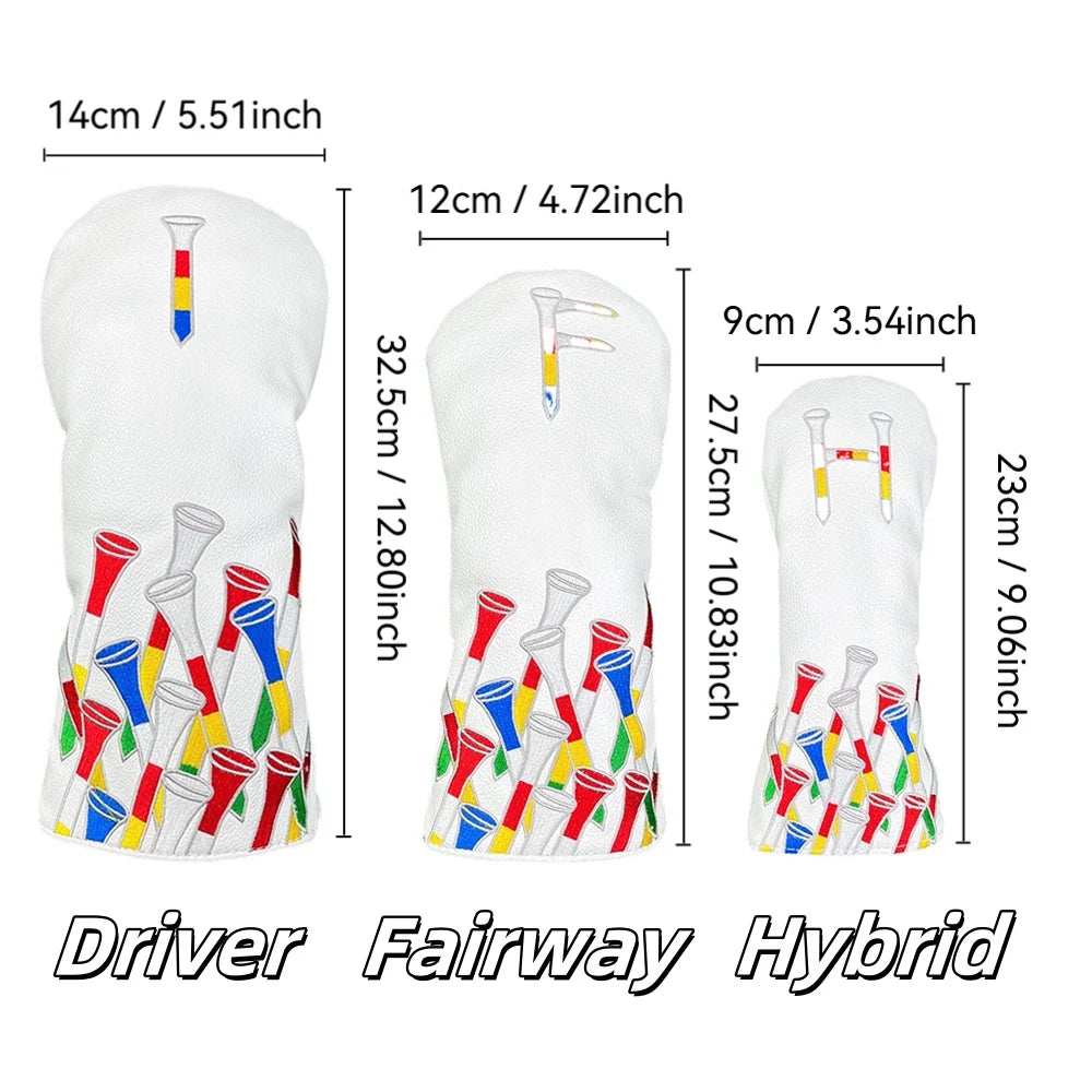 Head Cover with Tee Designs