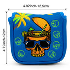 Mai Tai Tiki Skull Head Cover