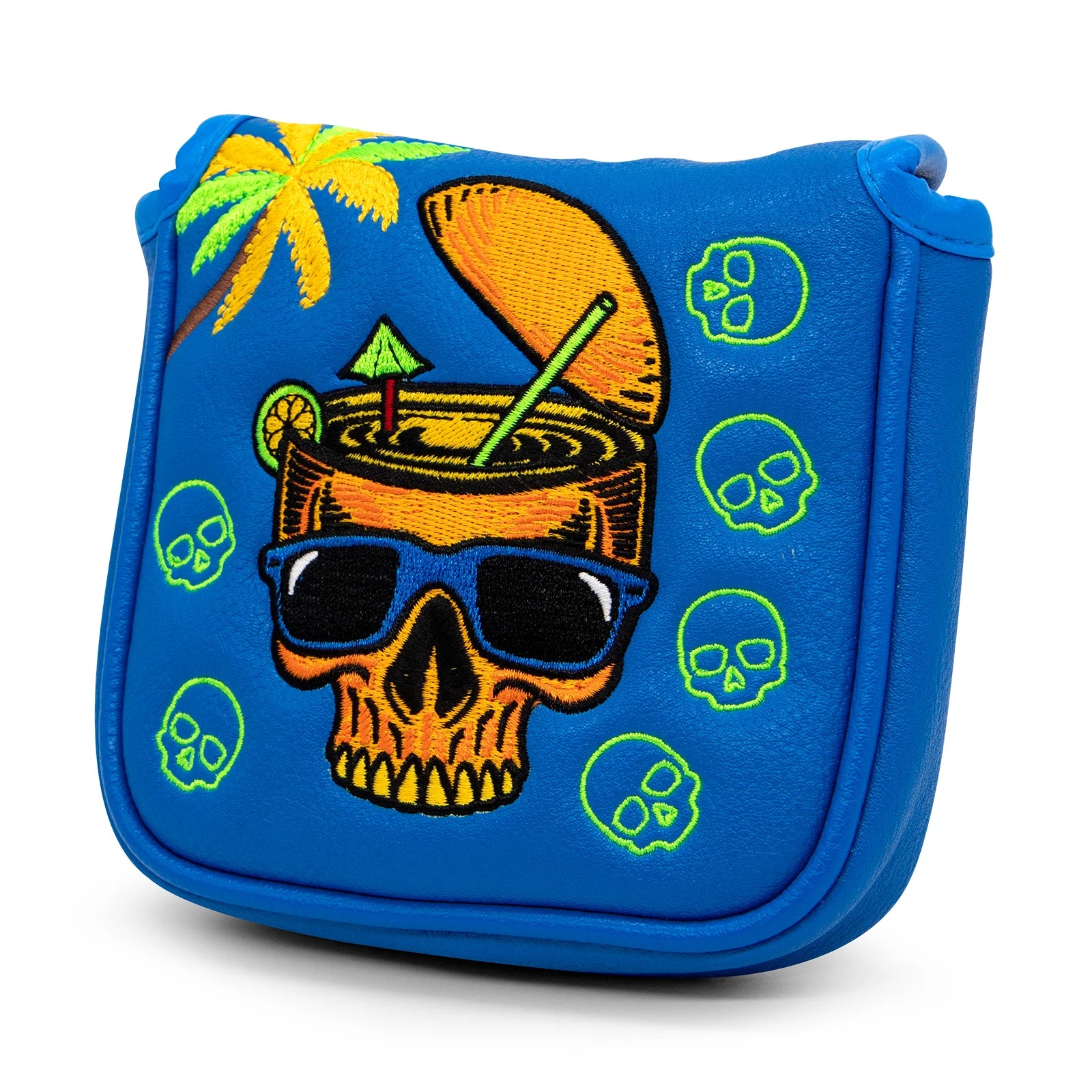 Mai Tai Tiki Skull Head Cover