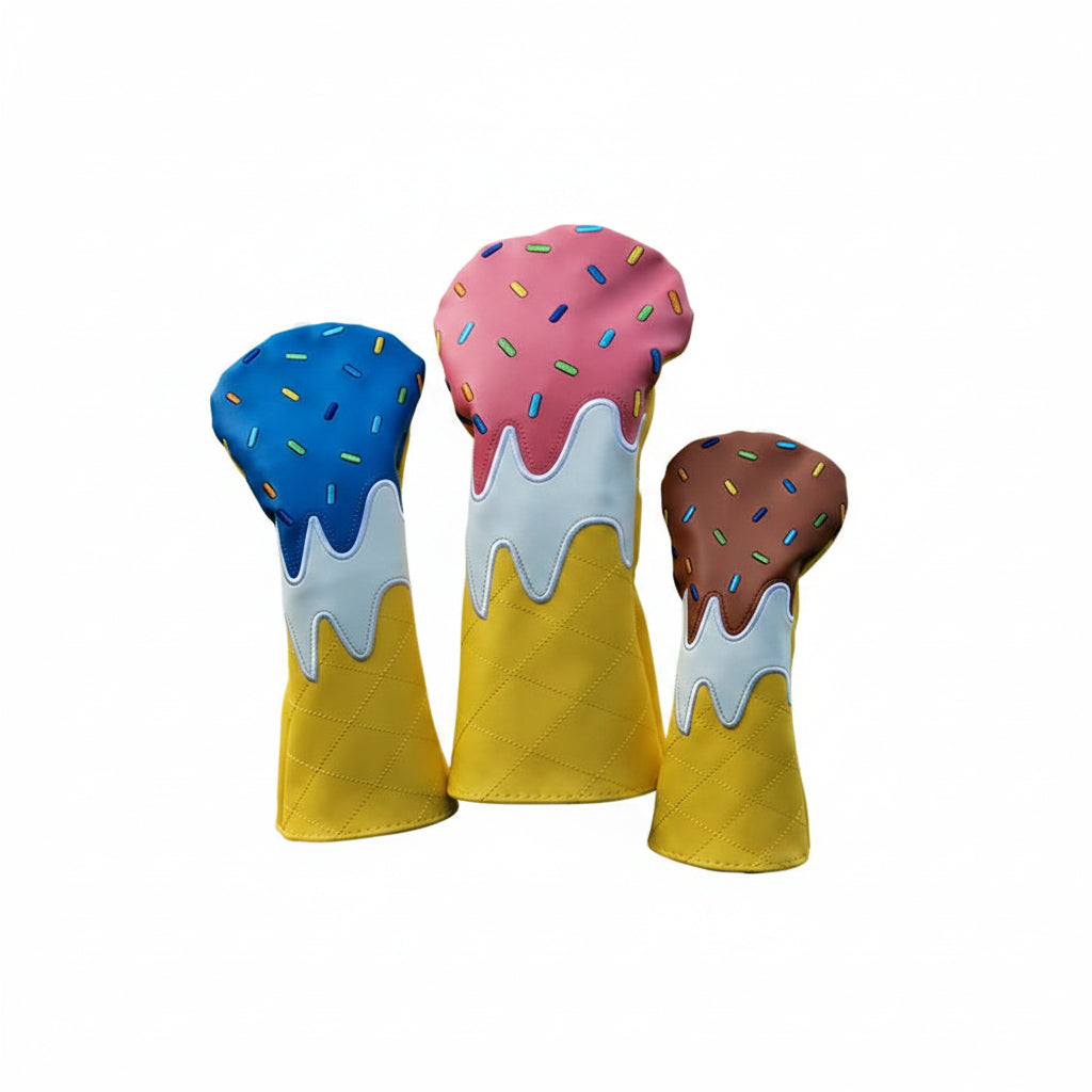 Ice Cream Cone Head Covers