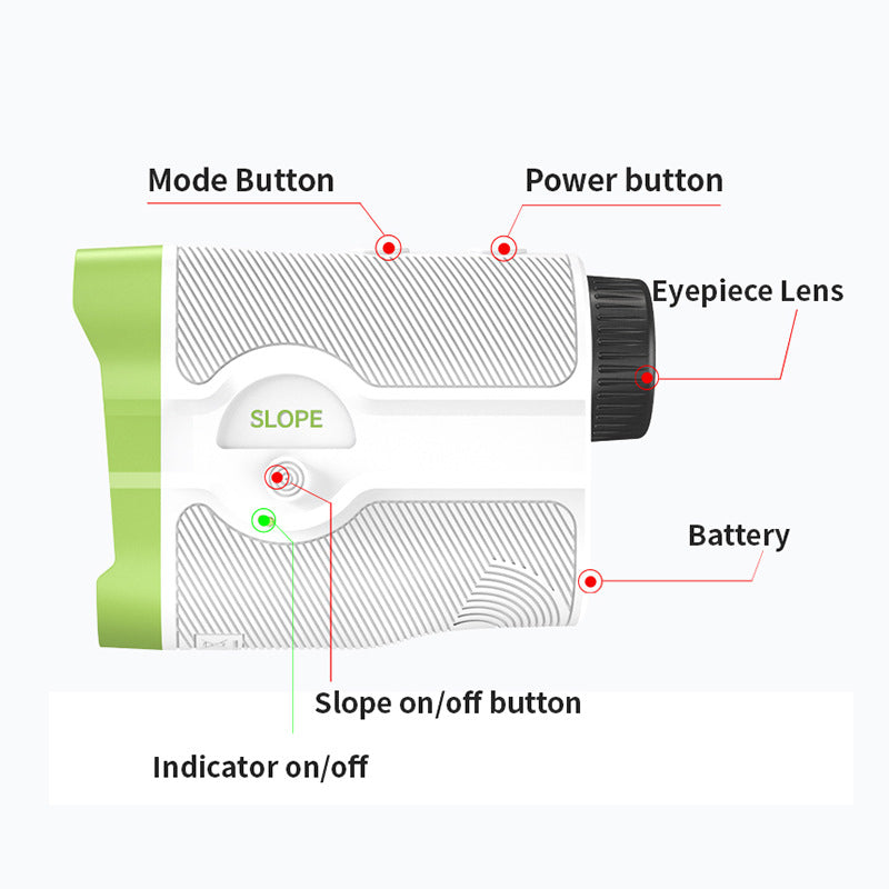 Discount Laser Rangefinder With Slope Adjustment