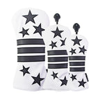 Starry Striped Head Cover Set