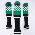 Checkered Knit Set