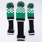 Checkered Knit Set