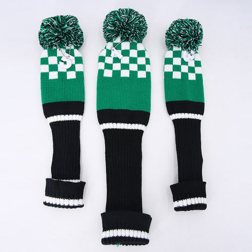 Checkered Knit Set