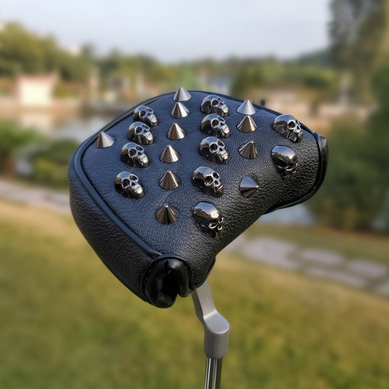 Spikes and Skulls Putter Head Cover