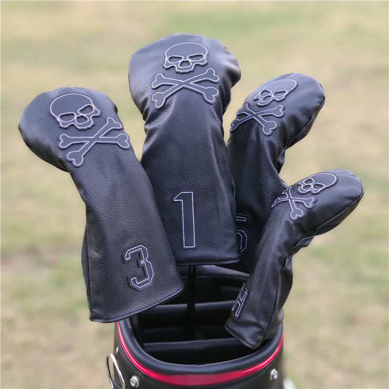 Skull Head Covers (Black, Red, White)