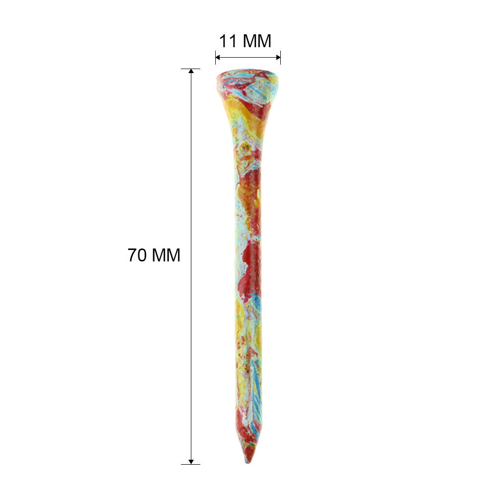 Tie Dye Golf Tees - 2.75 in / 70mm