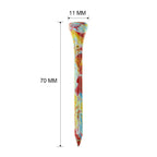 Tie Dye Golf Tees - 2.75 in / 70mm