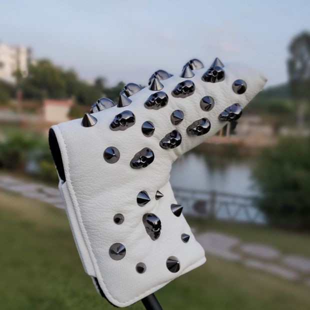 Spikes and Skulls Putter Head Cover
